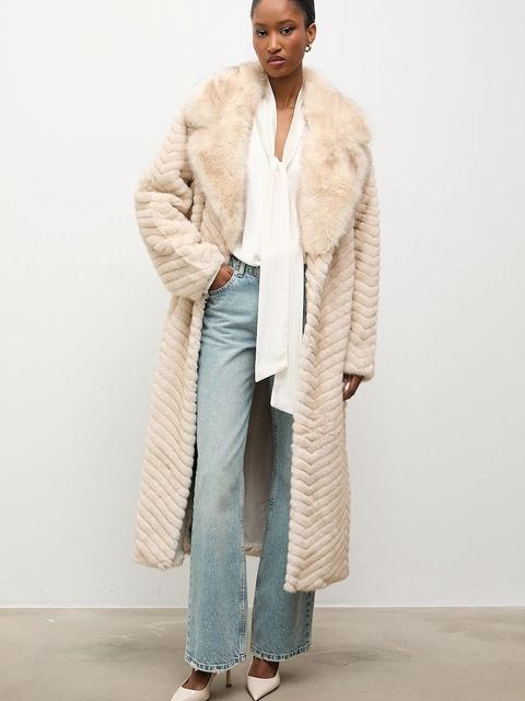 Answear.LAB bluzka damska kolor beżowy gładka