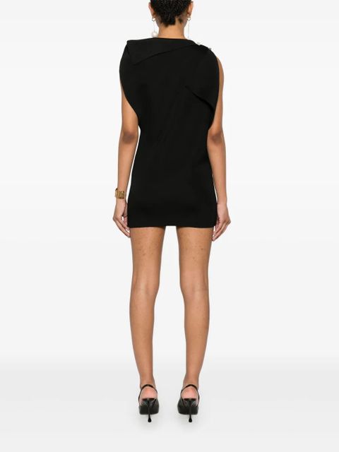Jacquemus La Mini Robe Trapeze mini dress - Black