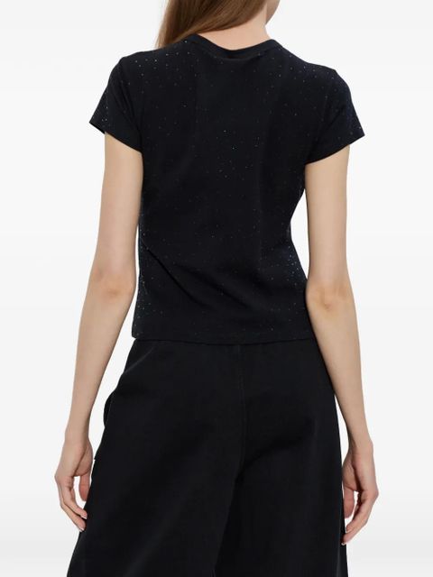 Alexander Wang rhinestone-embellished T-shirt - Black
