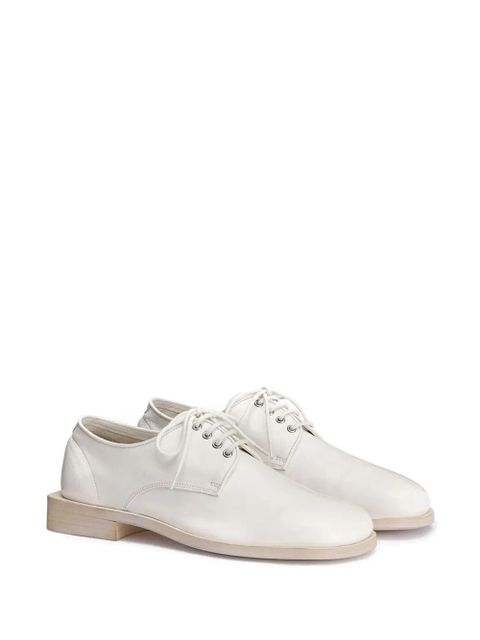 LEMAIRE Anatomic Derby shoes - White