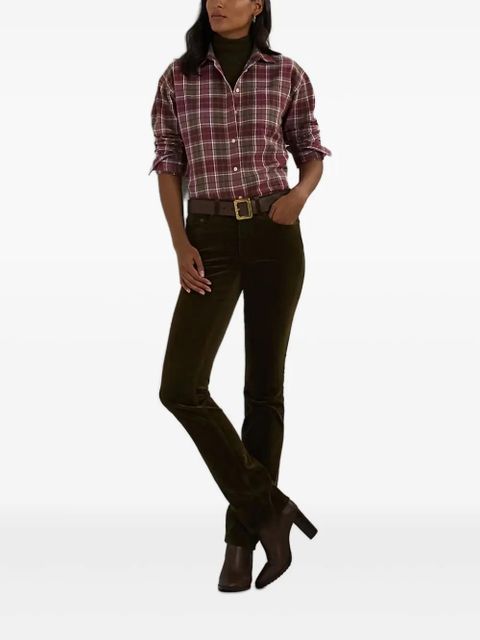 Lauren Ralph Lauren checked button-down shirt - Red - zdjęcie produktu nr 1