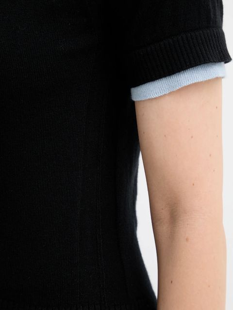 MAX&Co. sweter z domieszką kaszmiru damskie kolor czarny lekki 2526366083200