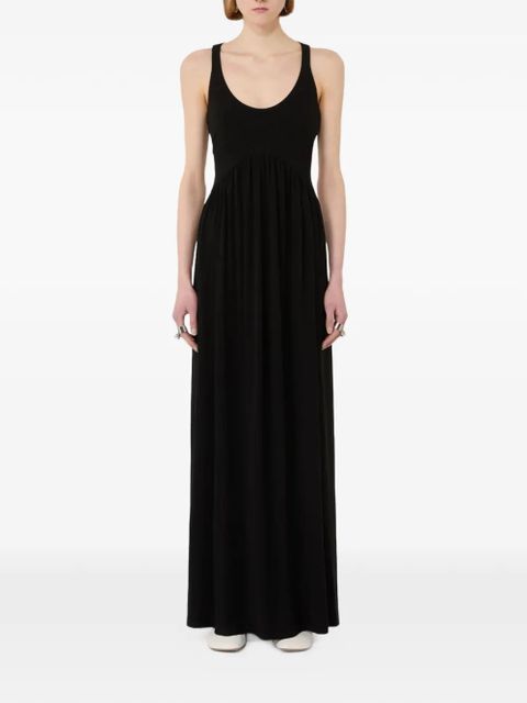 Sportmax gathered maxi dress - Black - zdjęcie produktu nr 2