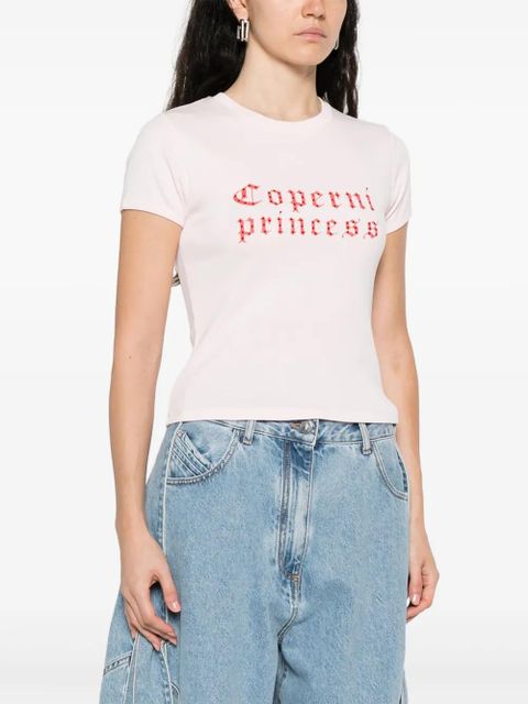 Coperni logo-print t-shirt - Pink