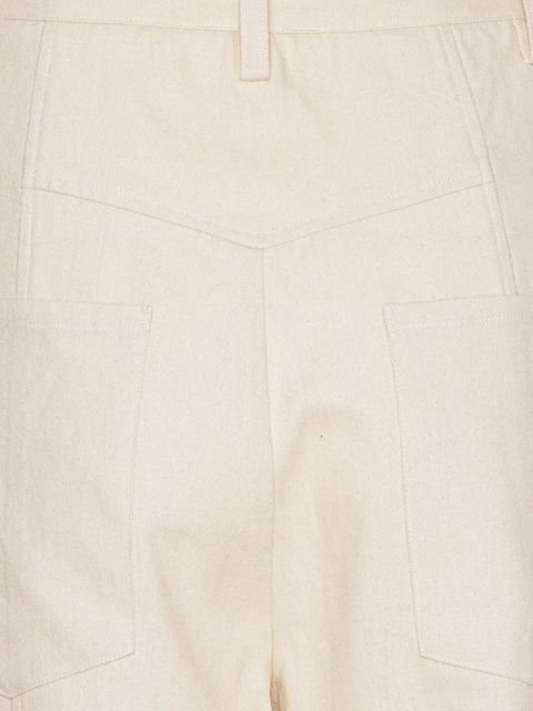 ROTATE BIRGER CHRISTENSEN cream tapered trousers - Neutrals