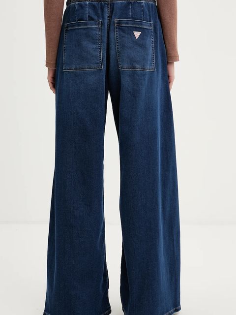 Guess Jeans jeansy damskie kolor niebieski W6RA2J D6541