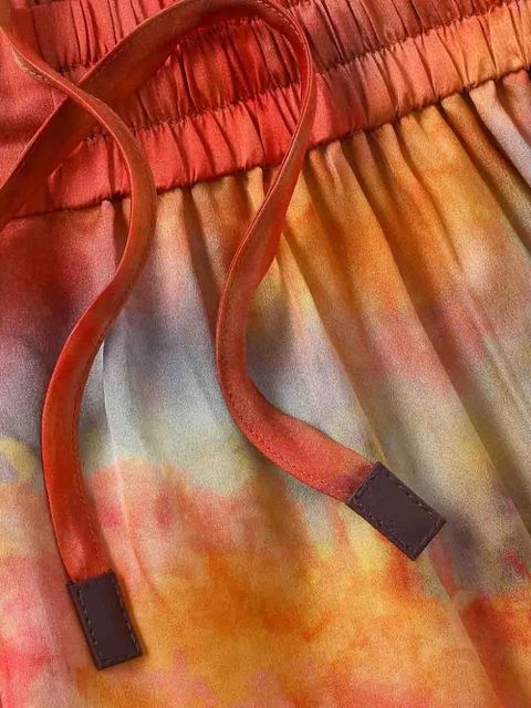 ZIMMERMANN Alchemy tie-dye shorts - Orange - zdjęcie produktu nr 2