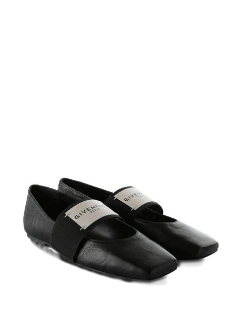 Givenchy Sliced Square elastic-strap ballet flats - Black - zdjęcie produktu nr 2
