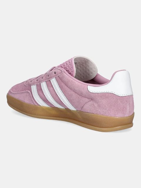 adidas Originals sneakersy zamszowe Gazelle Indoor damskie kolor fioletowy JS1395