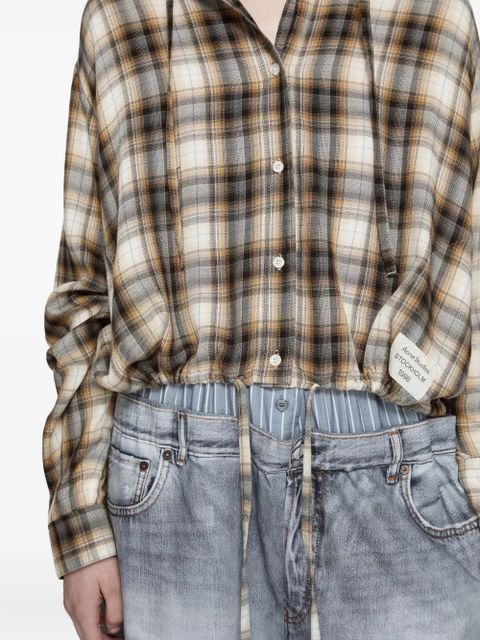 Acne Studios checked shirt - Neutrals - zdjęcie produktu nr 2