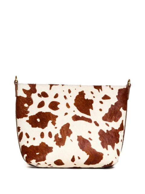 MC2 Saint Barth Aline cow-print clutch bag - White - zdjęcie produktu nr 2