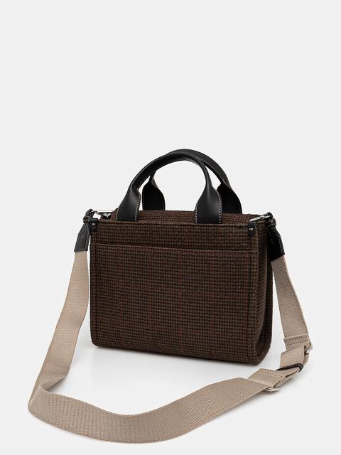 Dkny torebka kolor brązowy