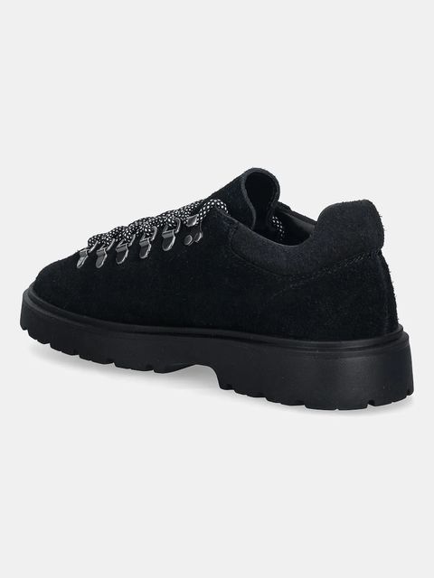 Lacoste sneakersy zamszowe Baseshot Winter Sneakers damskie kolor granatowy 50SFA0041 - zdjęcie produktu nr 2