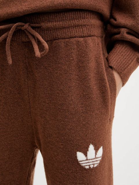 adidas Originals spodnie dresowe z domieszką wełny Knitted Pants