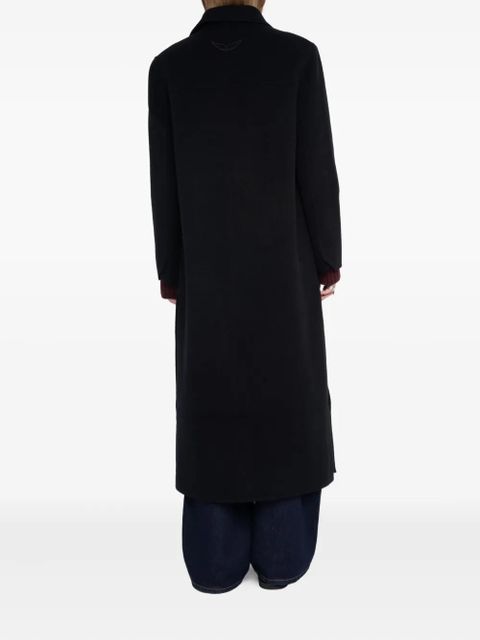 Zadig&Voltaire patch-pocket single-breasted coat - Black - zdjęcie produktu nr 2