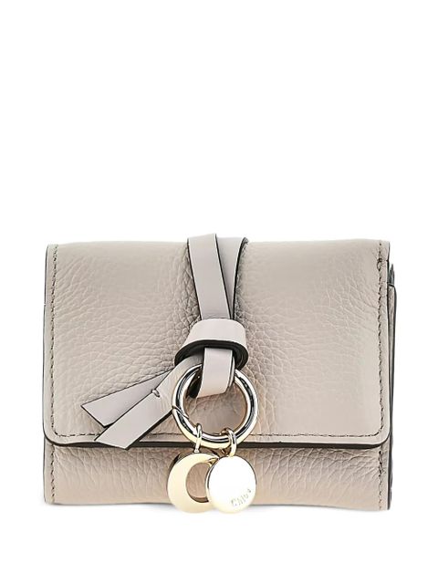 Chloé knot charm wallet - Neutrals - zdjęcie produktu nr 1