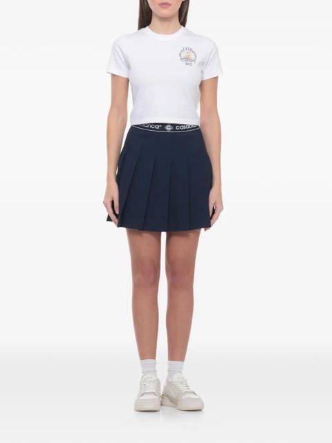 Casablanca crew-neck T-shirt - White