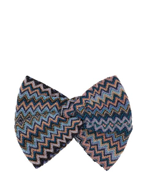 Missoni knotted headband - Blue - zdjęcie produktu nr 1