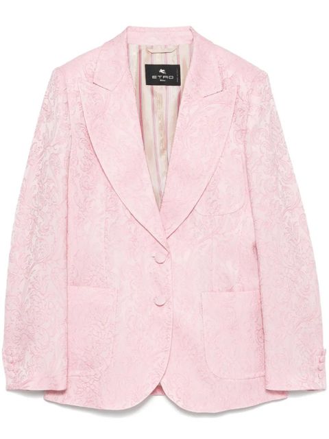 ETRO jacquard blazer - Pink - zdjęcie produktu nr 1