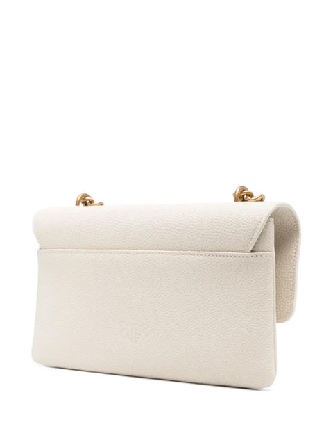 PINKO Love One cross body bag - White