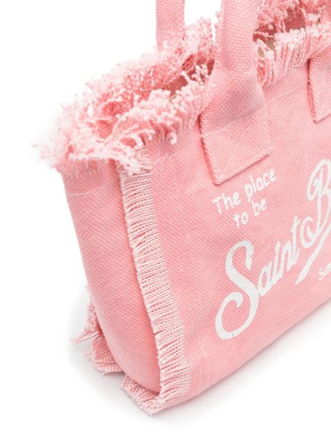 MC2 Saint Barth mini Vanity canvas tote bag - Pink