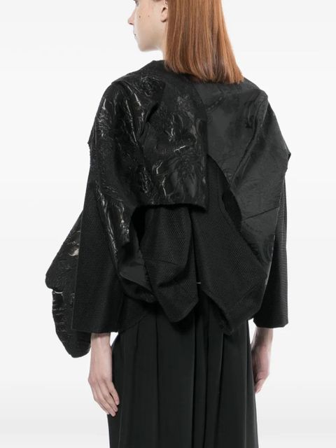 Comme Des Garçons asymmetric jacket - Black