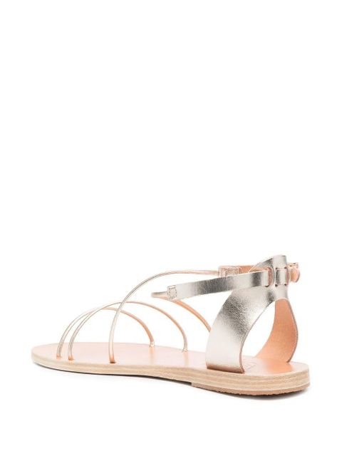 Ancient Greek Sandals Meloivia metallic-effect sandals - Gold