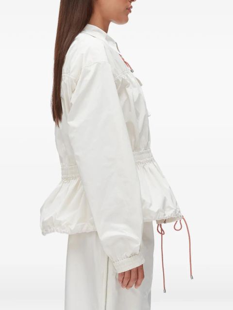 3.1 Phillip Lim drawstring zip-up jacket - Neutrals