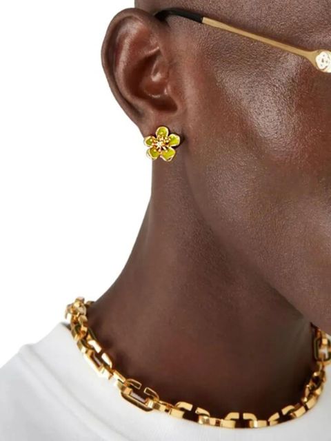 Casablanca flower stud earrings - Gold - zdjęcie produktu nr 2