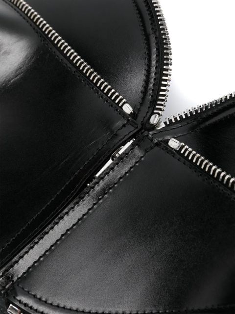 Alexander McQueen leather corset belt - Black - zdjęcie produktu nr 2