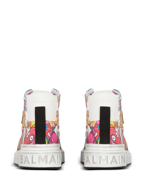 Balmain x Disney high-top sneakers - Blue