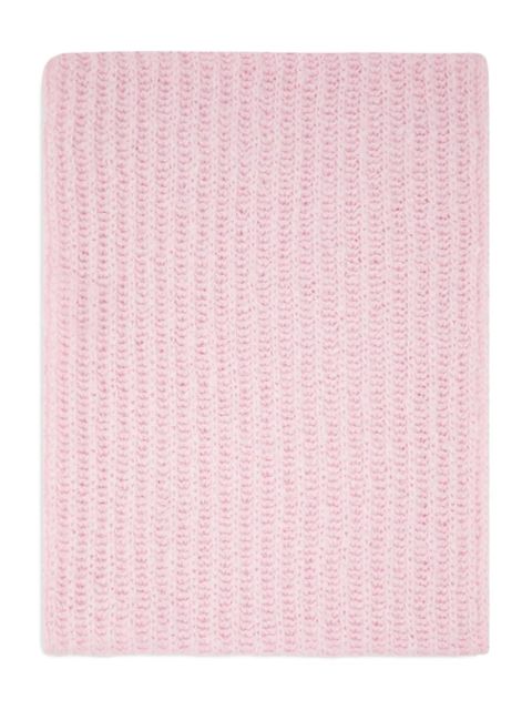 PINKO ribbed-knit scarf