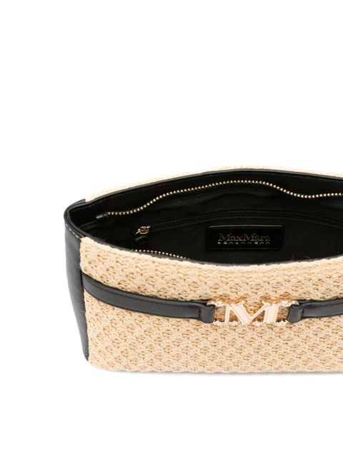 Max Mara BCHMAMBO clutch bag - Neutrals