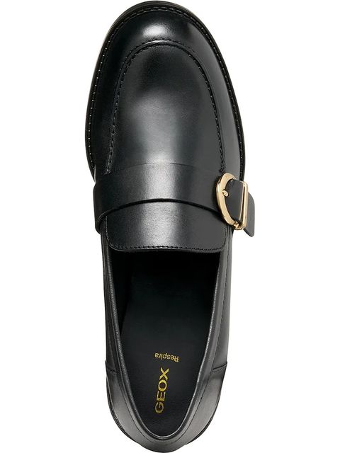 Geox czółenka skórzane D SERILDA 60 kolor czarny na słupku D56XXC 00043 C9999