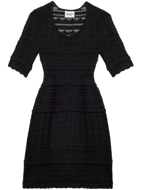 MARANT ÉTOILE Abril dress - Black - zdjęcie produktu nr 1