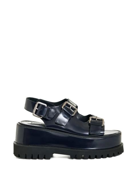 Essentiel Antwerp platform buckle sandals - Blue - zdjęcie produktu nr 1