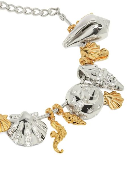 Versace seashell charm necklace - Silver - zdjęcie produktu nr 2