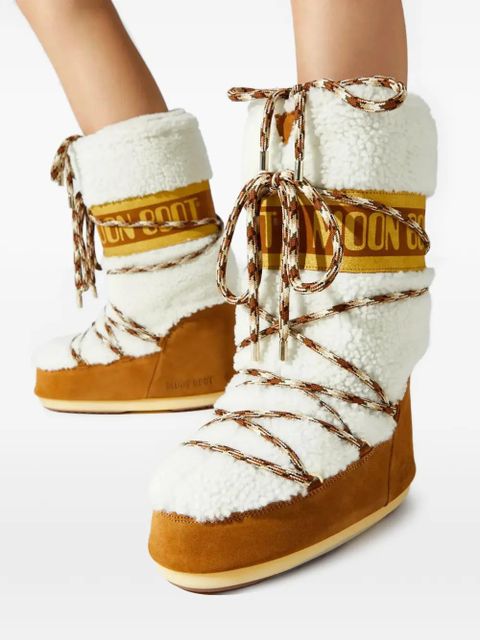 Moon Boot LAB69 Icon lace-up boots - White