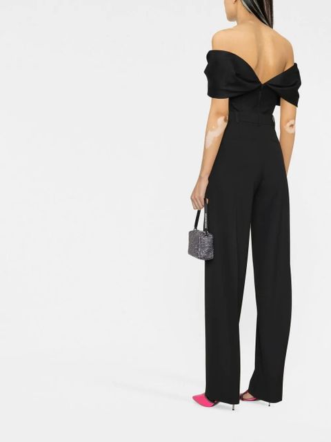The Attico high-waisted wide-leg trousers - Black - zdjęcie produktu nr 2