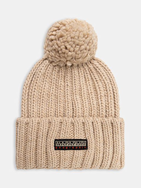 Napapijri czapka z wełną Fea 2 kolor beżowy NP0A4GKAN1J1 - zdjęcie produktu nr 1