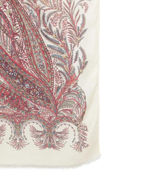 ETRO paisley-print scarf - White - zdjęcie produktu nr 2