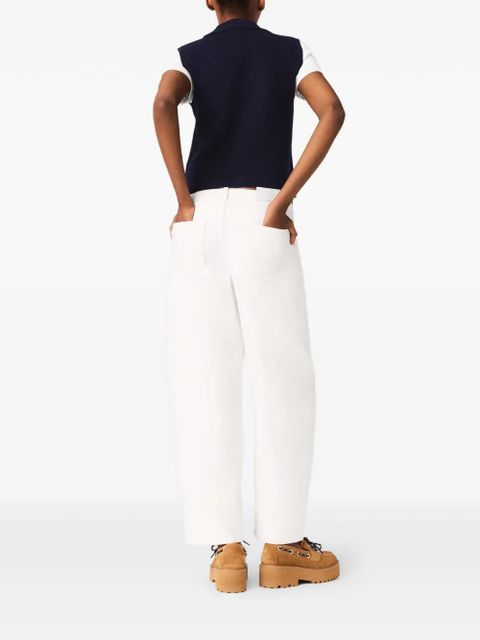 Maje button pocket vest - Blue