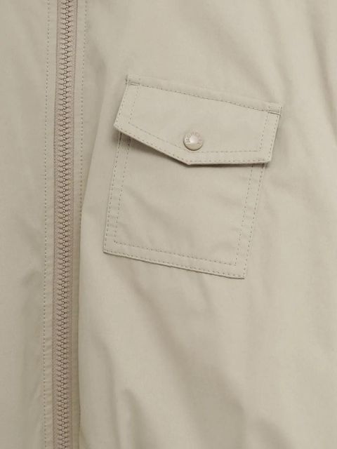 Moncler zip-fastening banded jacket - Neutrals - zdjęcie produktu nr 2