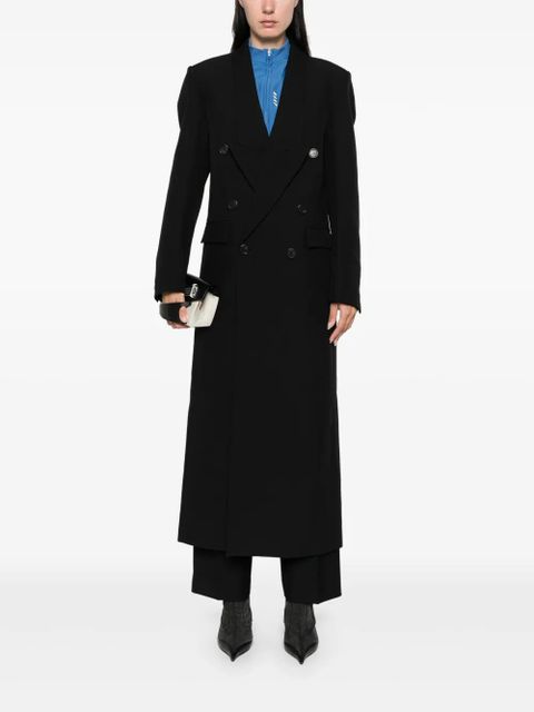 Coperni double-breasted coat - Black
