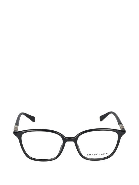 Longchamp rectangle-frame glasses - Black - zdjęcie produktu nr 1