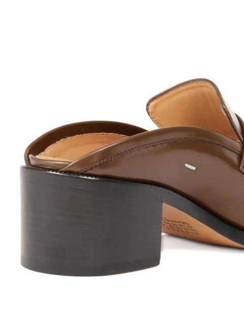 Maison Margiela 55mm Tabi City mules - Brown
