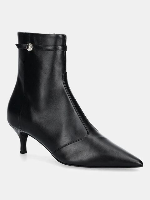 Furla botki skórzane Sfera Ankle Boot damskie kolor czarny na szpilce YJ64SFE X30000 O6000 - zdjęcie produktu nr 1