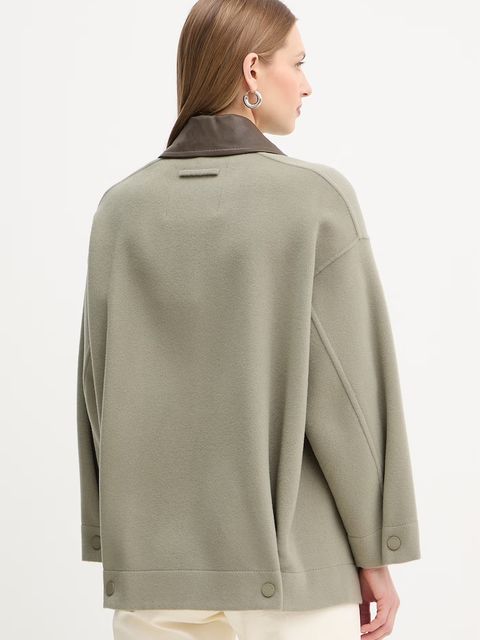 MAX&Co. kurtka wełniana MCOHACK