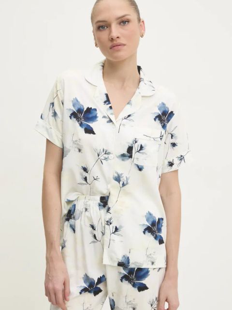 Answear.LAB piżama damska kolor granatowy