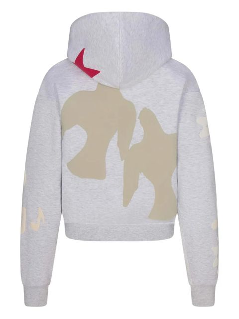 Skims x Cactus Plant Flea Market cotton hoodie - Grey - zdjęcie produktu nr 2